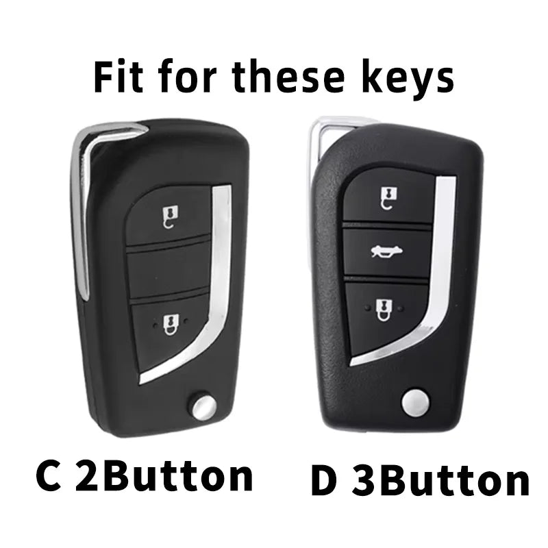 Car Remote Key Cover Case For Toyota Camry RAV4 Forturner Hilux Auris Corolla Avensis Verso Yaris Aygo Scion TC IM Shell Fob
