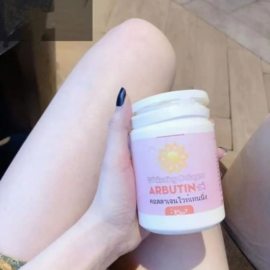 200g Thai Product, ᴀʀʙᴜᴛɪɴ Whitening Body Cream Jar, Deep Quick Whitening Cream for Brighter Skin