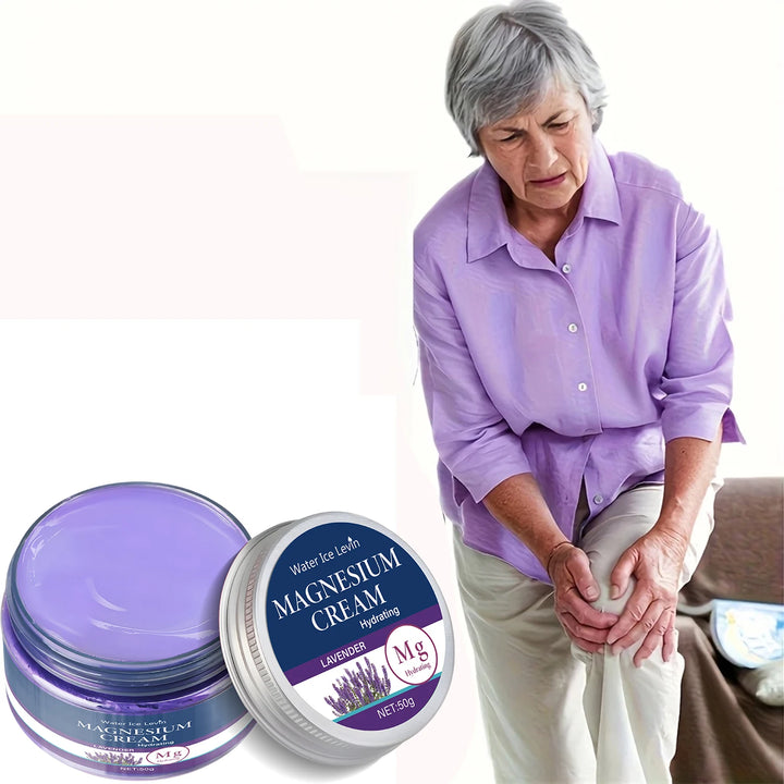 Lavender Magnesium Body Cream | Post-Bath Replenishment | Soothing Hydration & Skin Comfort