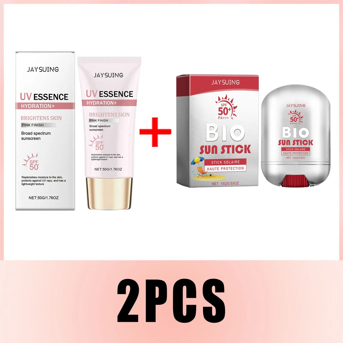 Spf 50+ Sunscreen Stick Hydrating Oil Free Anti Sun UV Protection Natural Sunblock Isolation Cream Mild Face Body Moisturizer Halalzen