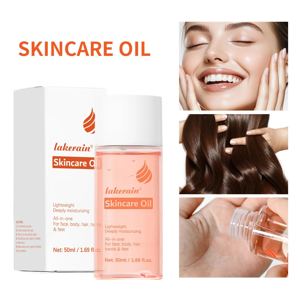 Bio Skincare Body Oil Face Body Moisturizer Vitamin A Vitamin E Exfoliate skin Improve Hair Health Fade Scars Exfoliate skin car