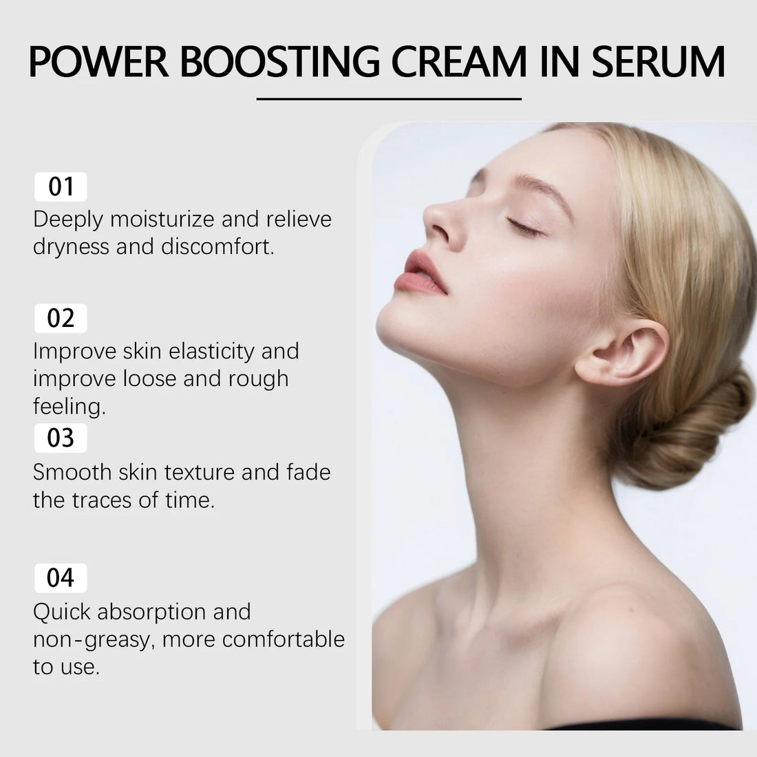 Firming Facial Essence Collagen Boosting Serum Lifting Revitalizing Deep Nourishing Whitening Moisturizing Brightening Skin Care Halalzen