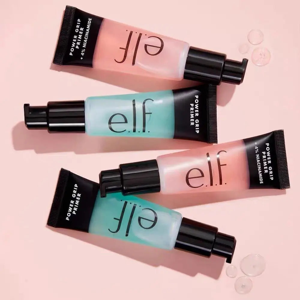 Hot Elf Skincare Products Pre Makeup Gel Green Pink Primer 24ml Exfoliate Clean Pores Makeup Lasting Moisturizing Setting Spray