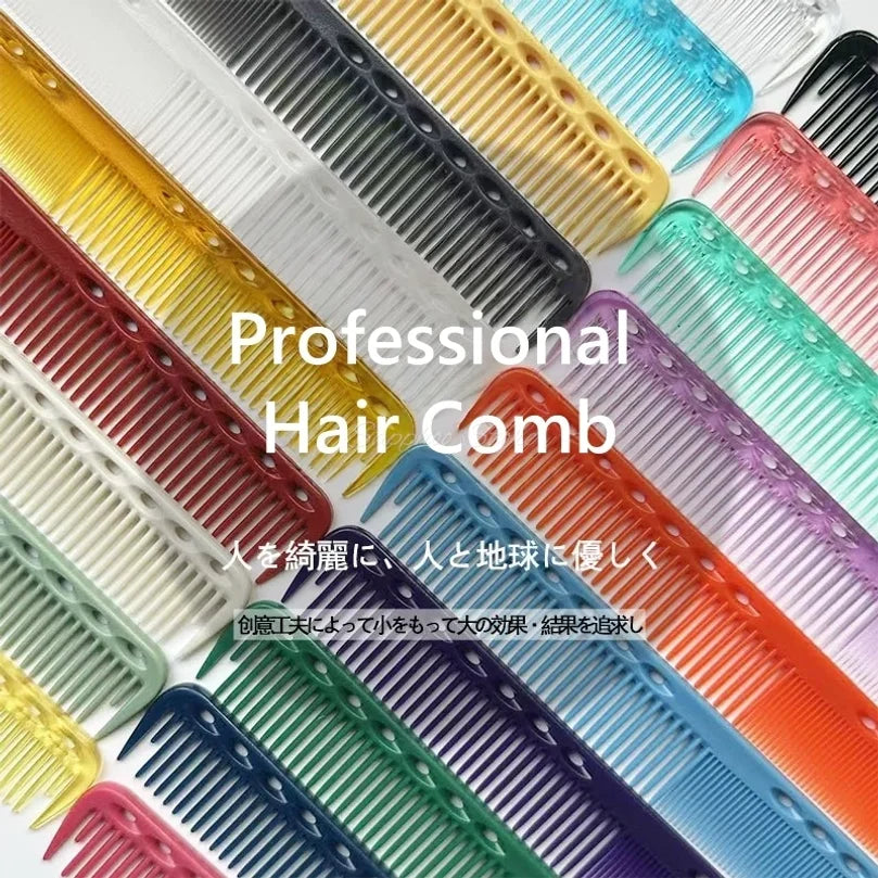 1PC 18cm Professional Hairdressing Haircut Comb Double Headed Anti Static High Temperature Resistance Salon Hair Styling Tools
