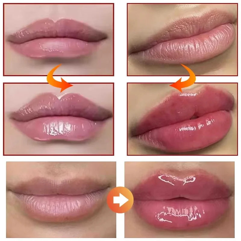 Fast Volumising Lip Plumper Serum Sexy Lip Oil Gloss Increase Lip Elasticity Reduce Fine Lines Brighten Moisturizing Lip Care