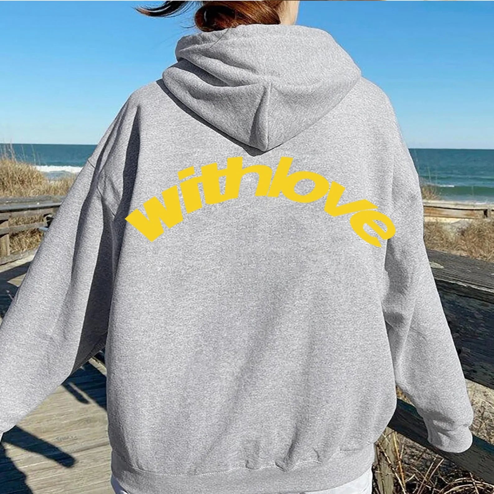 Retro casual letter printed fashion brand hoodie, men's and women's fashionable high-quality pullover, street wear sportswear