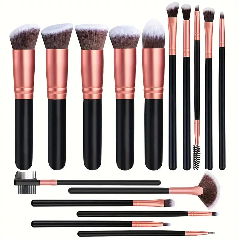Professional 3/14/16Pcs Makeup Brushes Set Soft Fluffy Eye Shadow Foundation Concealer Blending Blush Brushes Women Beauty Tools