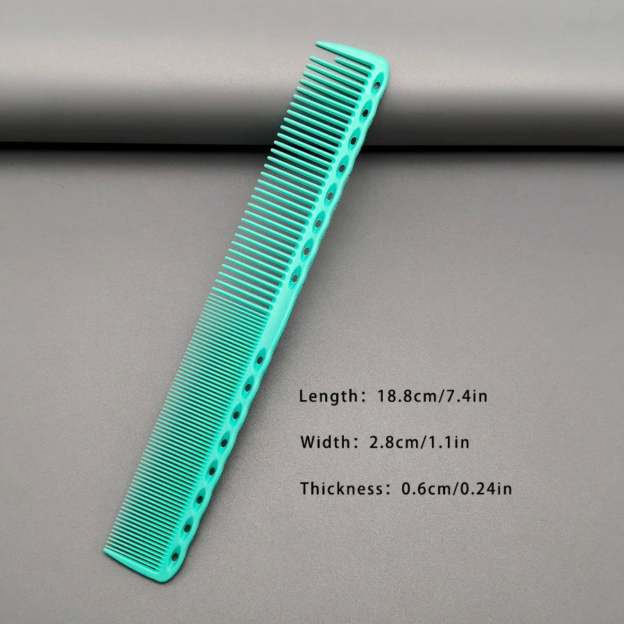 4Pcs Graduated Combs, Combs with Measuring Scales, Can Precisely Cut Hair, a Must-Have Hair Cutting Comb Set for Salon Stylists, and a Hair Styling Comb Set for Home Use