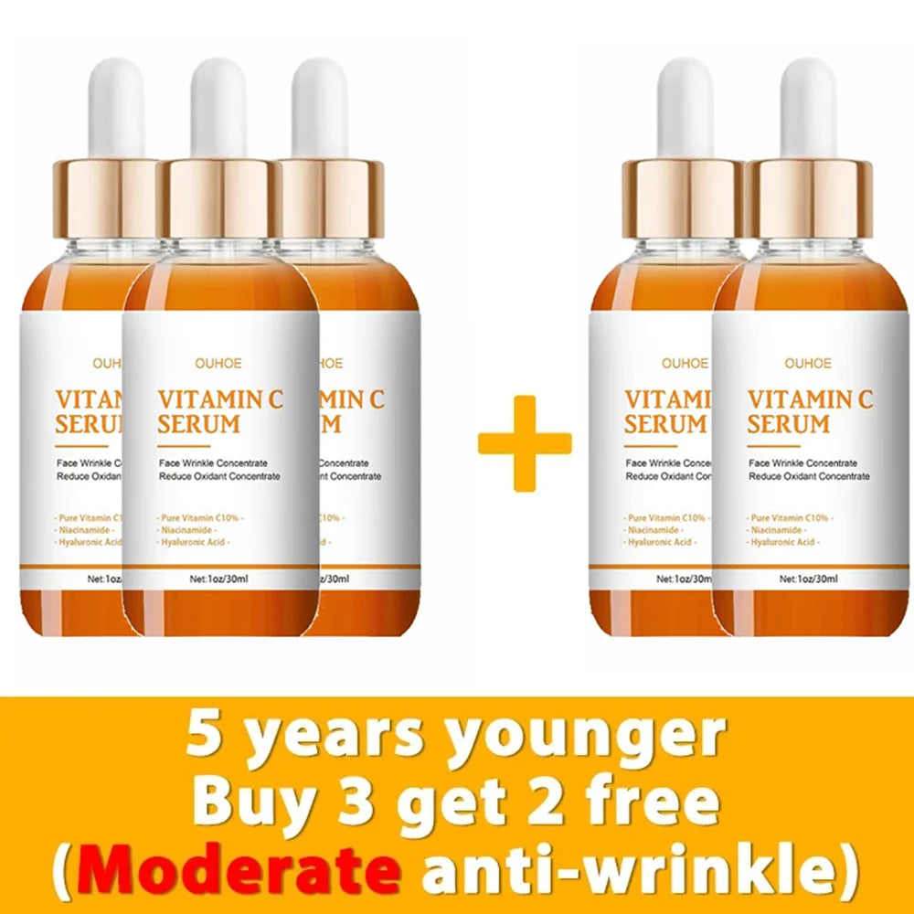 Vitamin C Face Serum – ᴀɴᴛɪ-ᴀɢɪɴɢ ᴀɴᴛɪ-ᴡʀɪɴᴋʟᴇ Serum for Lifting, Firming & Brightening Halalzen