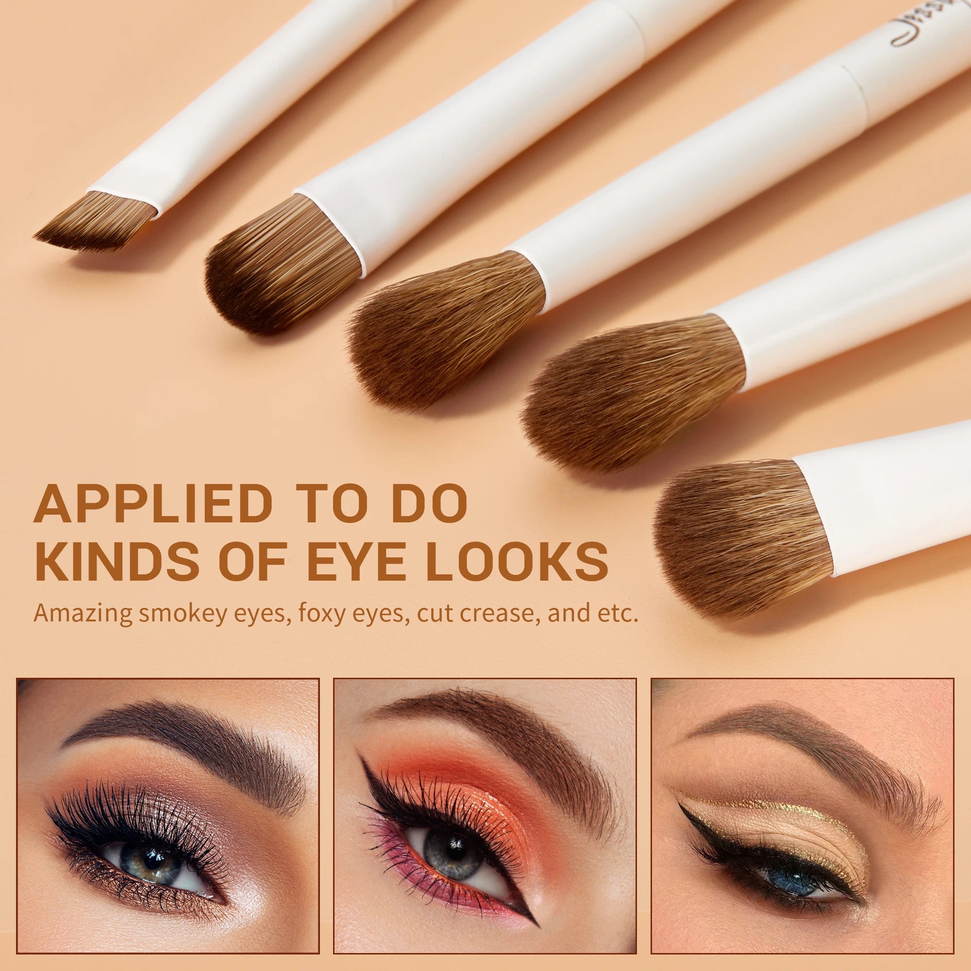 Jessup Makeup Brushes 10-14pc Makeup Brush Set Synthetic Foundation Brush Powder Contour Eyeshadow Liner Blending Highlight T329
