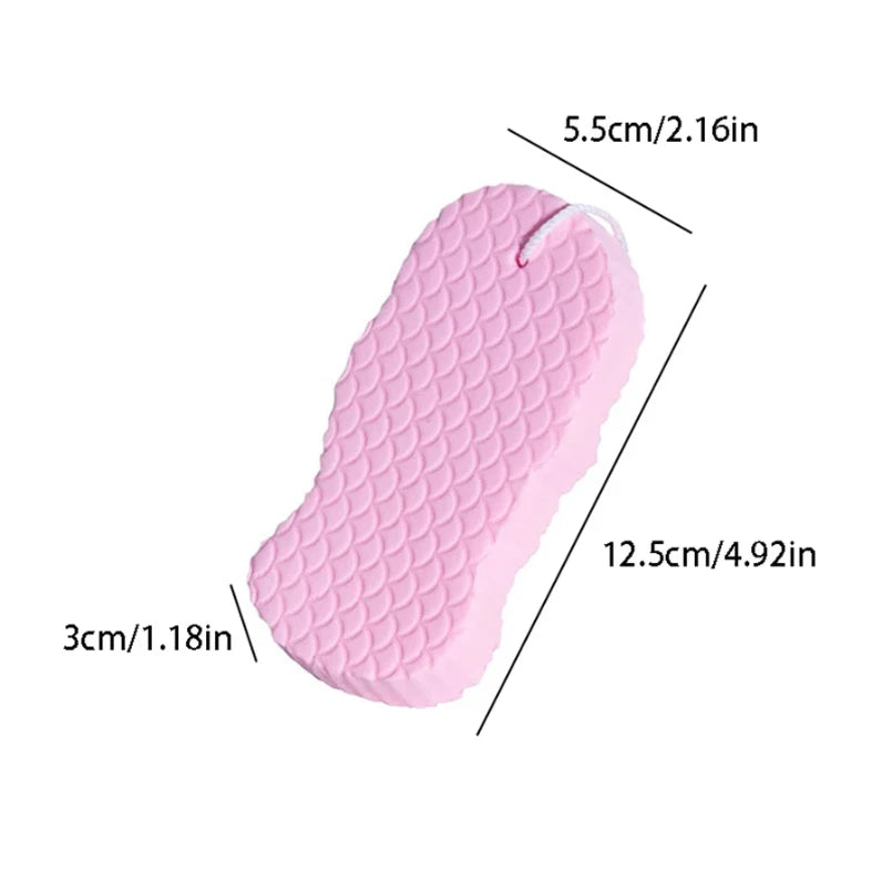 Soft Bath Sponge Body Scrub Massage Brush Body Washcloth Skin Scrubber Relax Exfoliating Skincare Shower Accessories Halalzen
