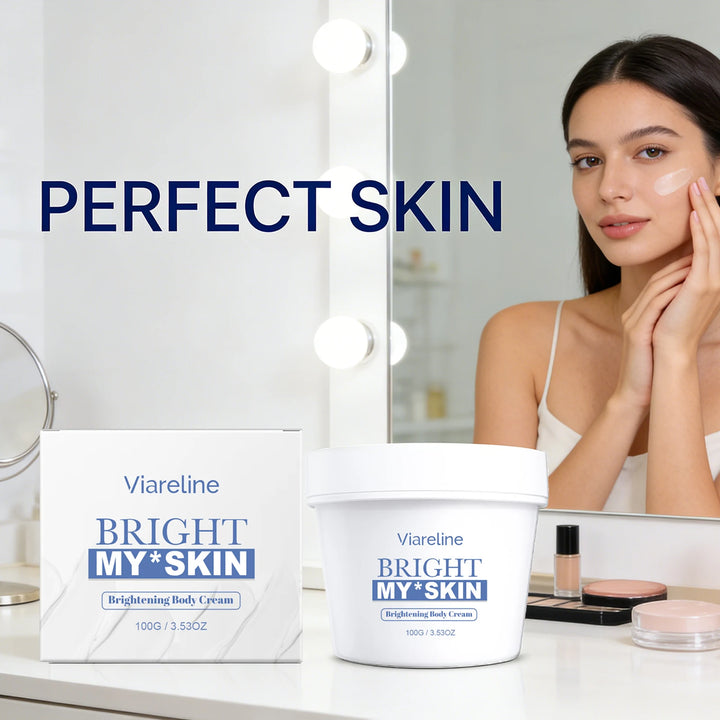 Brightening Body Cream Soothing Skin Improve Dullness Reduce Dark Spot Non-greasy Long-Lasting Moisturizing & Firming Body Lotio