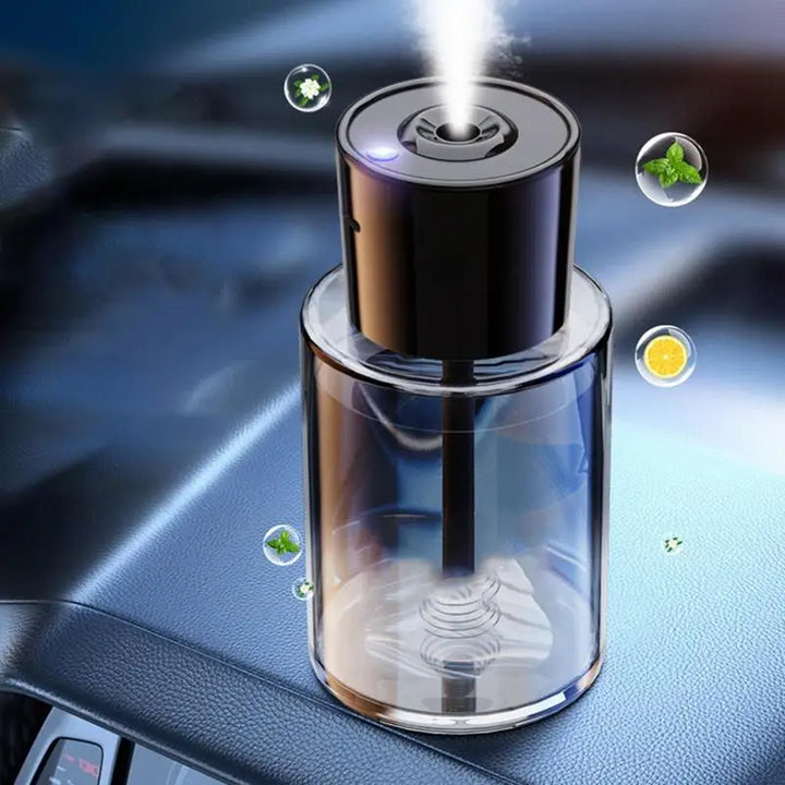 Smart Car Air Freshener Diffuser Air Diffuser For Car 50ml Long-lasting Fragrance 5 Adjustable Modes USB Powered Oil Diffuser