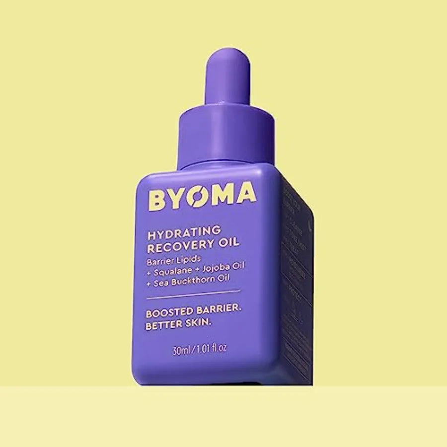 Luxury Hydrating Face Oil Set Squalane Jojoba Seabuckthorn Oil Blend Instant Radiant Glowy Skin Barrier Repair Nourishing Serum Halalzen