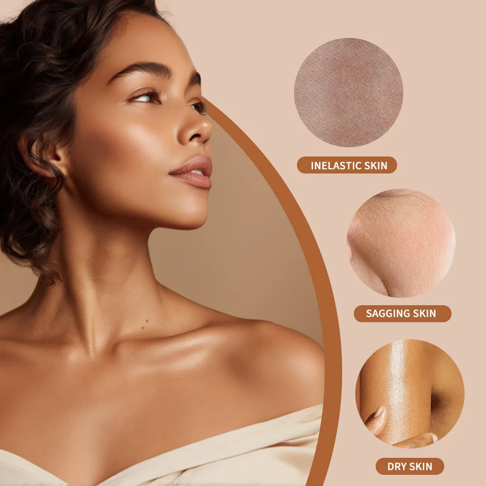 Lakerain Cocoa Body Gel Oil Skin Care Deep Hydrating 200ml Body Oil Cocoa Butter Moisturizing Radian For All Skin Types