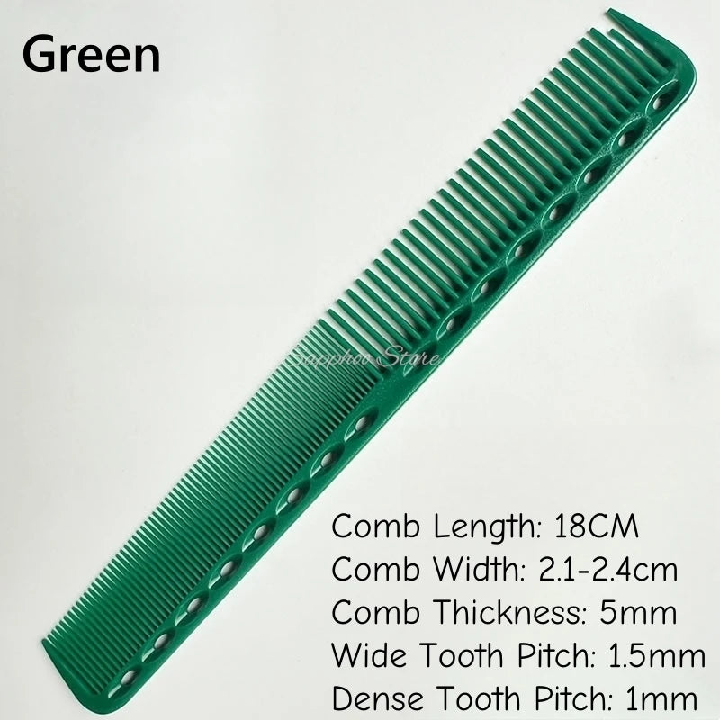 1PC 18cm Professional Hairdressing Haircut Comb Double Headed Anti Static High Temperature Resistance Salon Hair Styling Tools