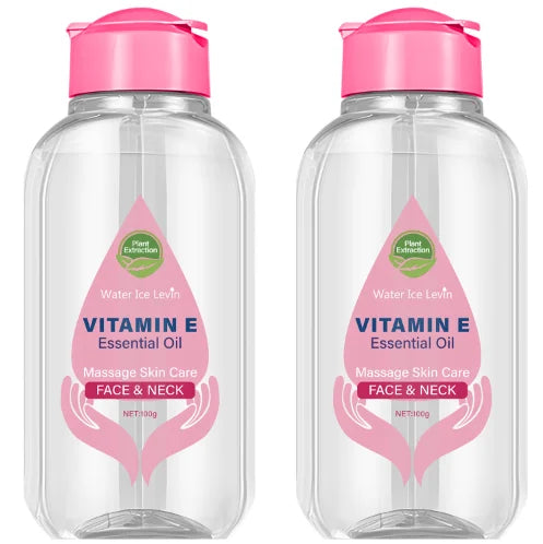 Vitamin E Essential Oil with Niacinamide & Ceramide - Face & Neck Massage Skin Care for Even Tone Halalzen