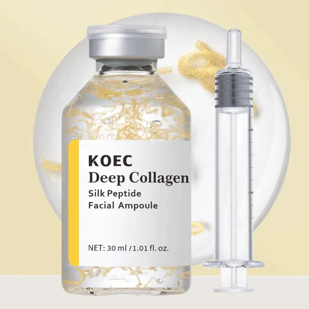 Peptide Intensive Lifting Ampoule,Deep Collagen Face Firming Moisturizing Serum,Glass Skin Tightening Hydration,Korean Skincare