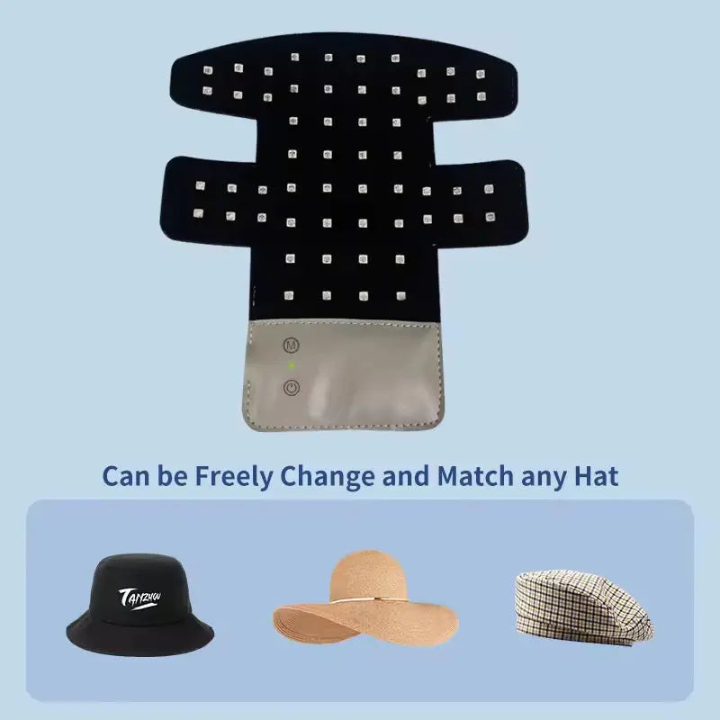 LED Red Light Therapy Cap Hair Growth Helmet Diode Hat Light Therapy Cap for Hair Regrowth and Hair Loss Treatment