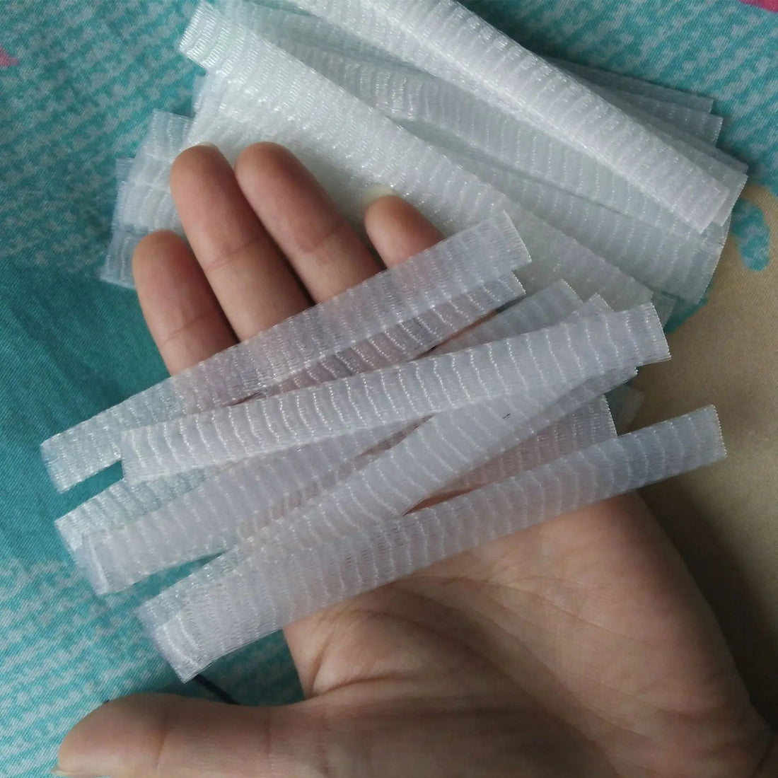 20/50PCS Makeup Brush Protective Mesh Cover Bristle Mesh Sleeve Bouquet Mesh Cover Makeup Brush Anti-frill Protective Net Halalzen