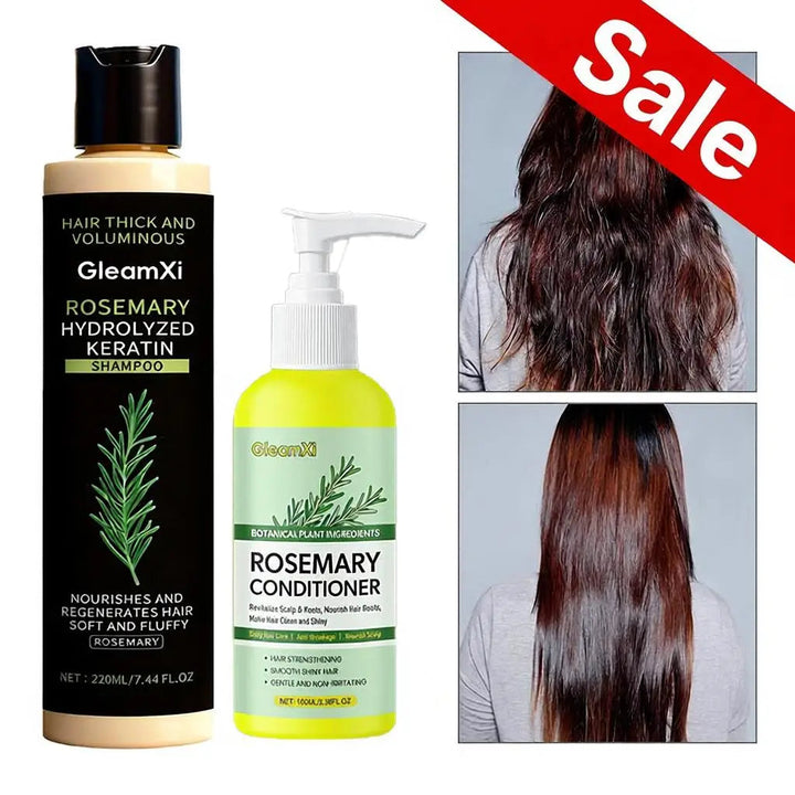 Rosemary Active Nutritional Fortification Shampoo And Hair Conditioner Formula Gentle Nourishing And Cleansing Scalp Halalzen