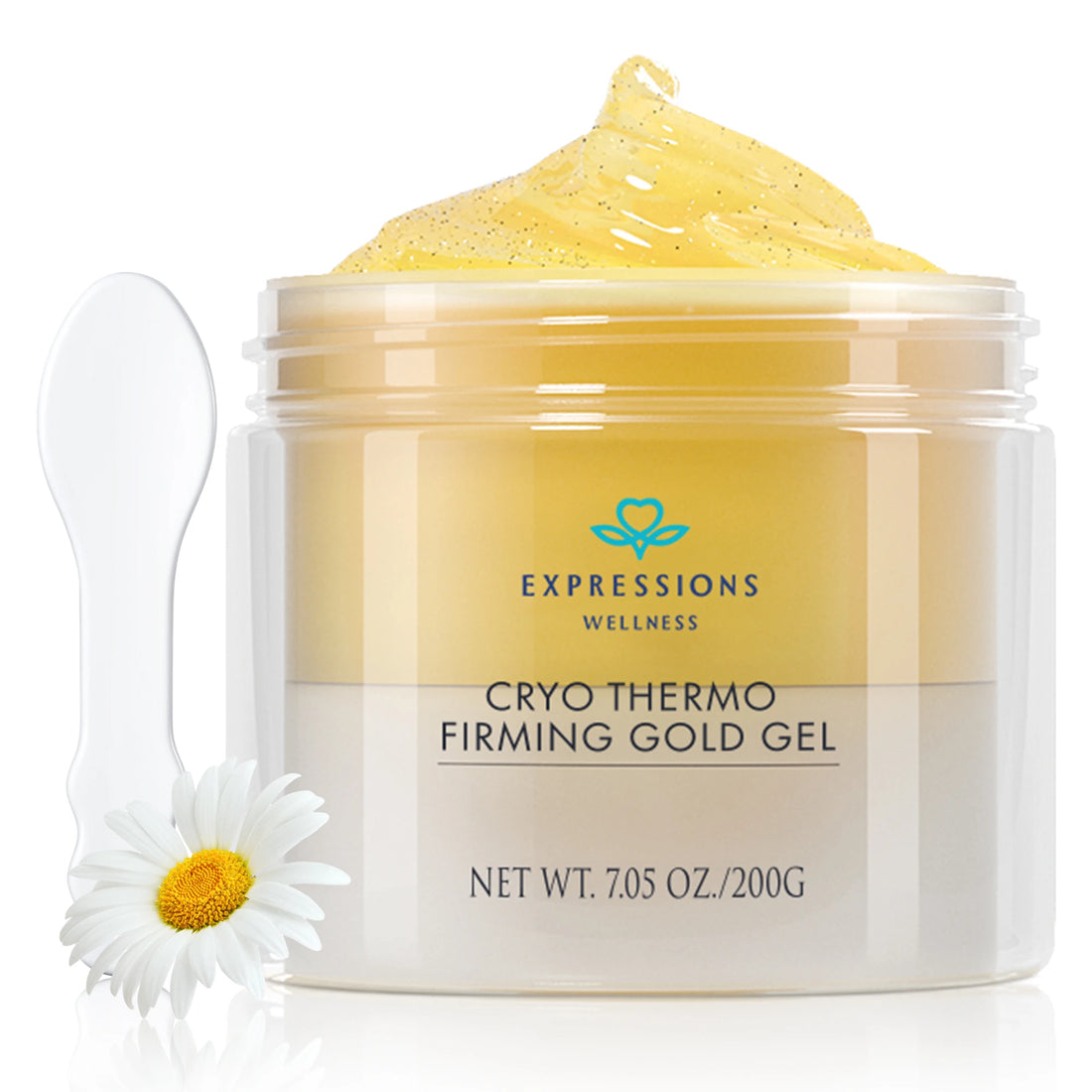 Skin Tightening Anti-Cellulite Body Cream – Golden Hot Gel for Belly, Waist, Thigh & Butt Firming Slimming Massage Cream
