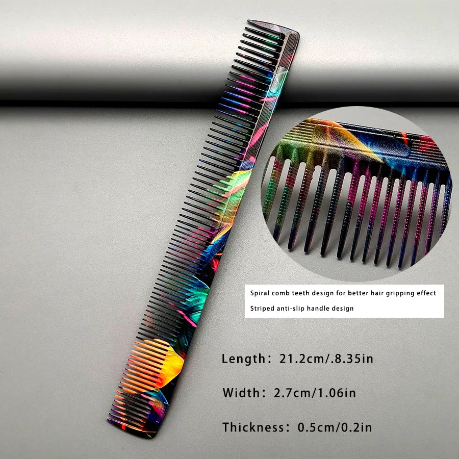 3Pcs Hairdressing Combs, Salon-Specific Hair Cutting Comb Set, Essential Styling and Trimming Combs for Hairstylists, Pointed Tail Comb, Men's Hair Comb, Women's Hair Comb, Rat Tail Comb, Pompadour Comb, Hairdressing Tools, H