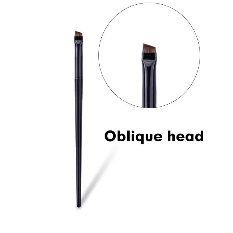 1/2pcs Blade Makeup Brushes Eyebrow Eyeline Brush Angled Flat Finer Cosmetic Brush Professional Liner Brow Make Up Tool Halalzen