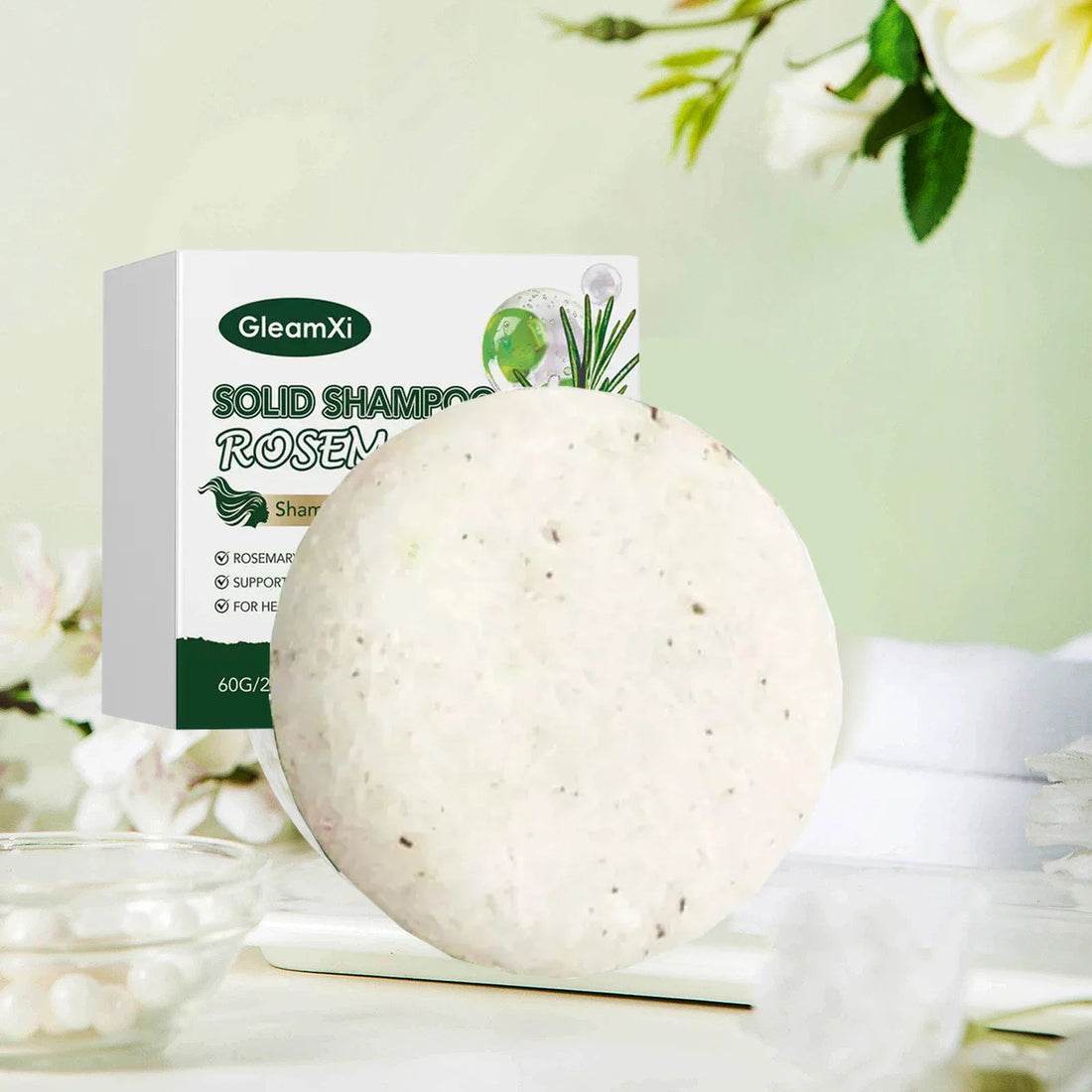 Nourishing and repairing: Rosemary shampoo soap, escorting hair Halalzen
