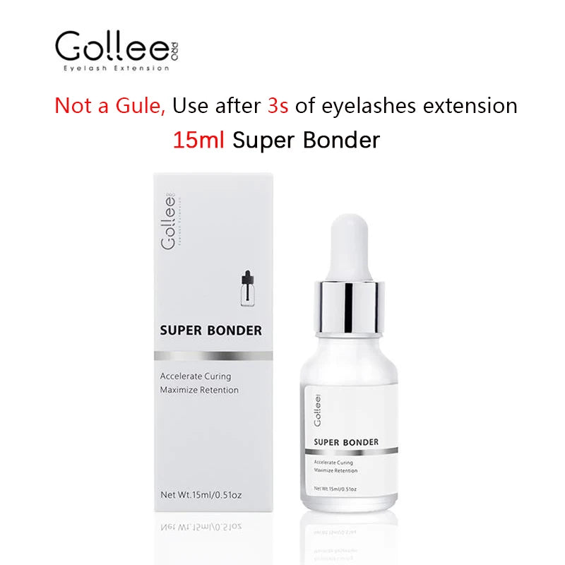 Gollee Eyelash 100ml Foam Cleaner for Clean Lashes Non-Irritating with Soft Brush Shampoo Eye Extension Clean Gentle Makeup Tool