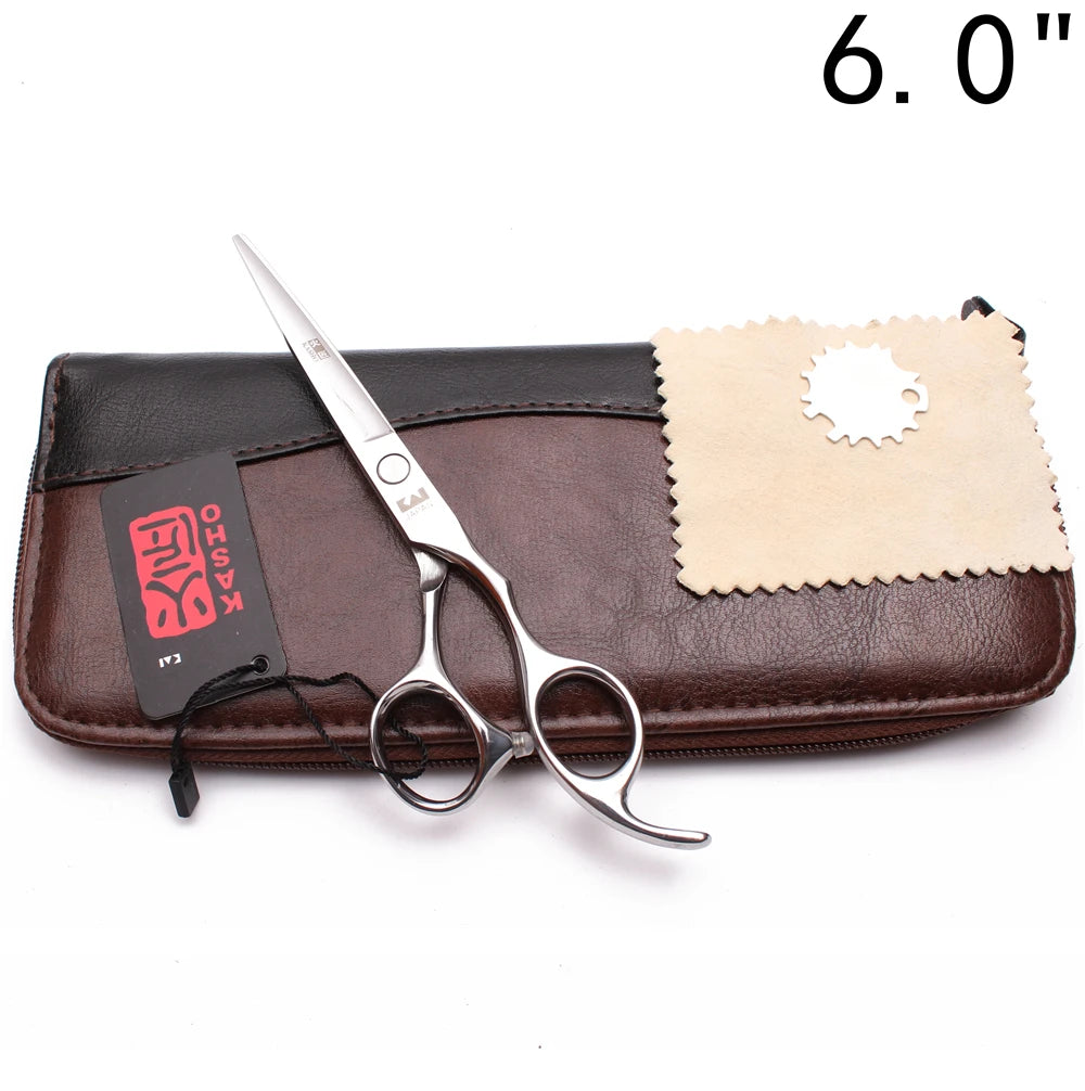 Professional Hair Scissors 5'' 6'' 7'' 8'' Japan Stainless Hairdressing Scissors Barber Thinning Shears Hair Cutting Scissors Halalzen