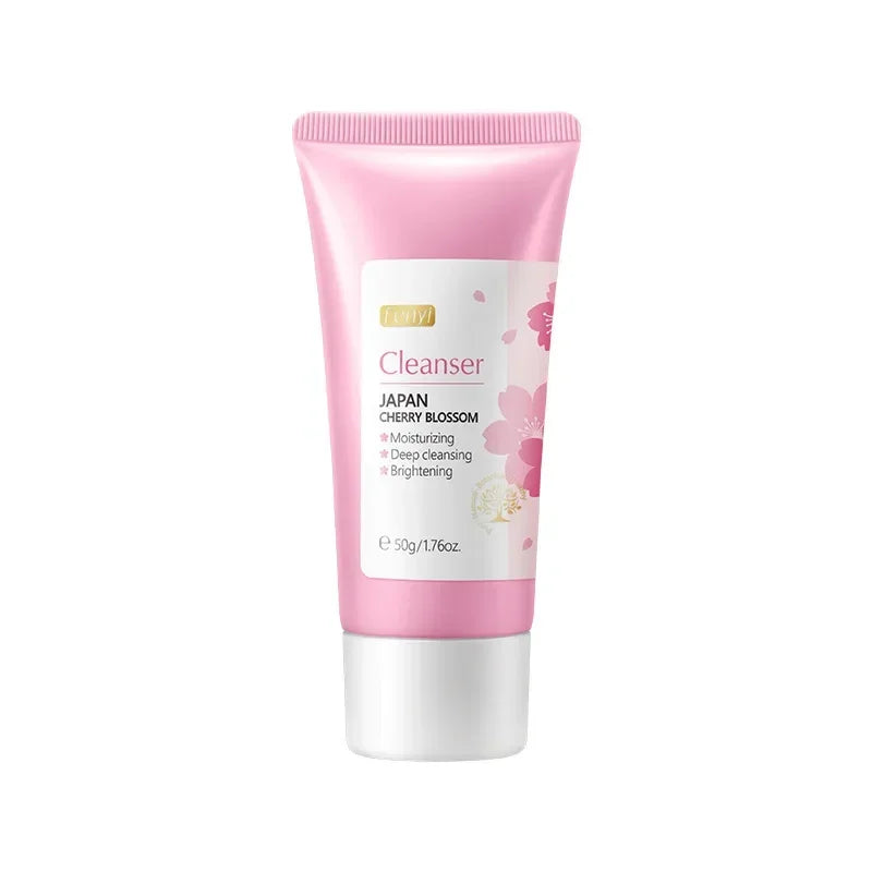 Vitamin C Facial Cleanser Skin Deep Cleansing Moisturizing Blackhead Removal skincare Face Wash Foam Face Cleanser Skin Care Halalzen
