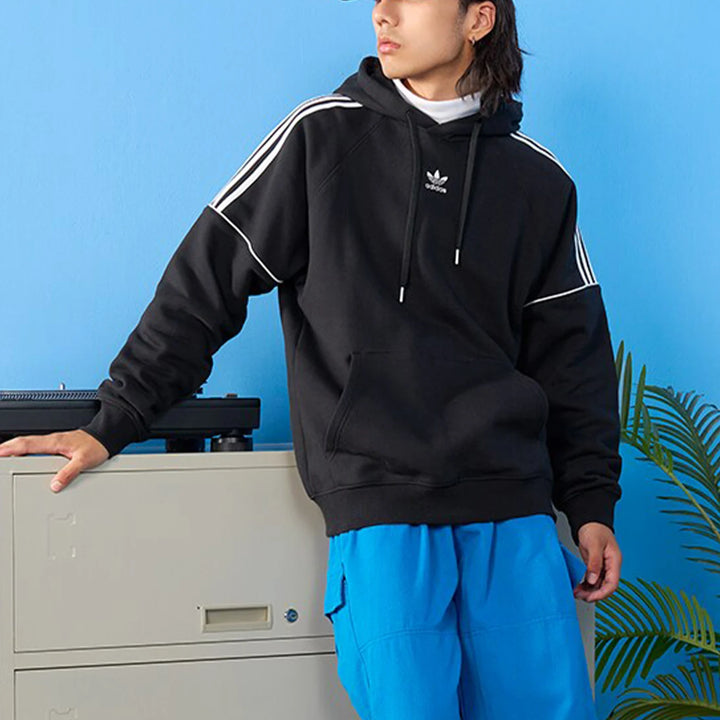 Adidas Genuine Originals Men's Retro Comfort Sports Hooded Sweatshirt HK7309