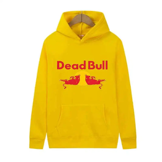wo Cows Are Sleeping While Lying Down Print Pullover Hoodie Unisex Street Sweatshirt Casual Fashion Clothing Long Sleeve Men Top