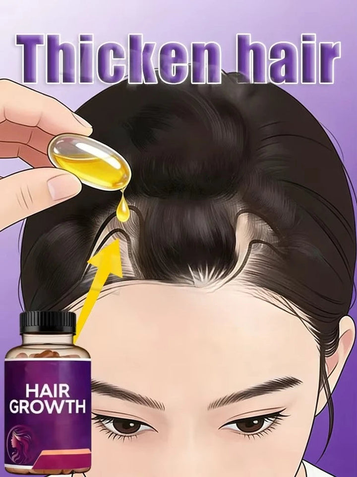 Unbelievable, replace sparse hair with thick hair Halalzen