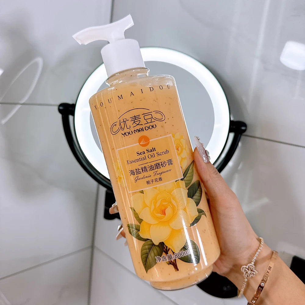Fruit Flavored Bubble Fragrance Shower Gel Mango Skin Rejuvenation Moisturizing Body Bath Wash Oil Control Peach Long Lasting Halalzen