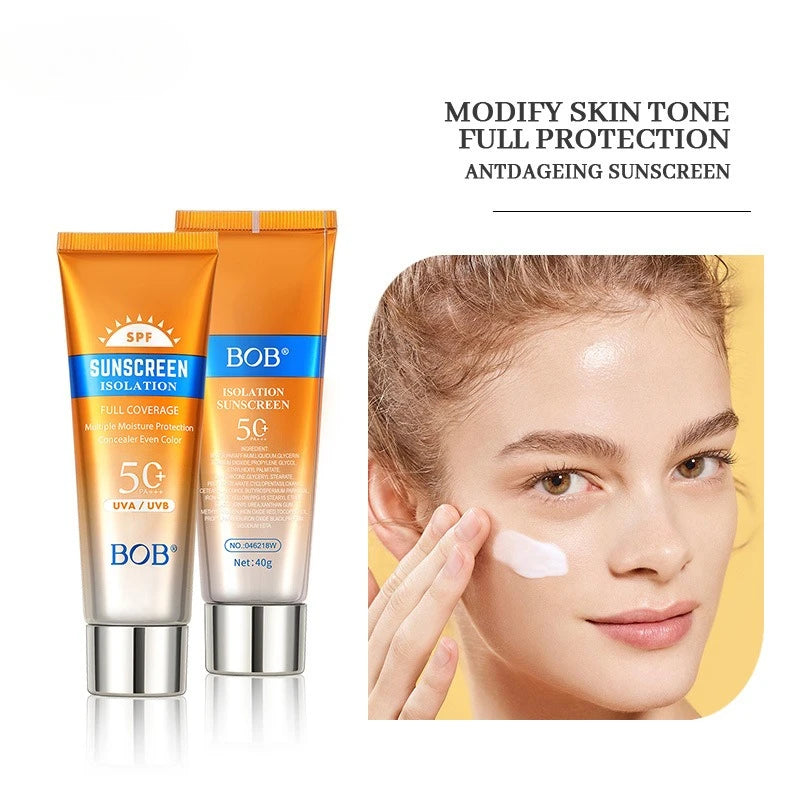 Refreshing Moisturizing Sunscreen with UV Protection, Concealer and Illuminating BB Cream Halalzen