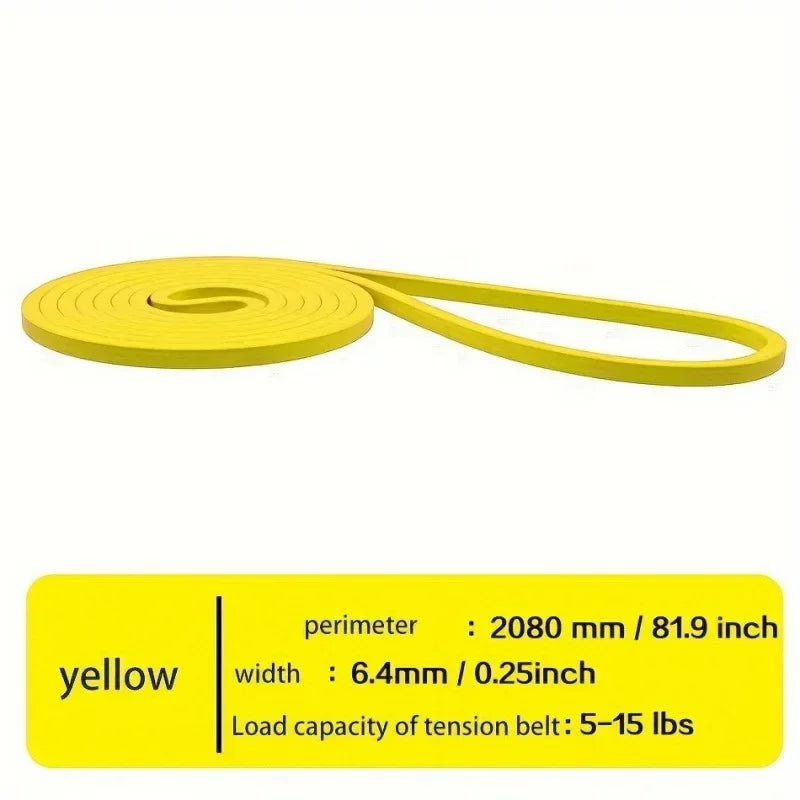 Fitness Resistance Band TPE Elastic Rope for Yoga And Sports Training Women's Model Elasticity And Durability