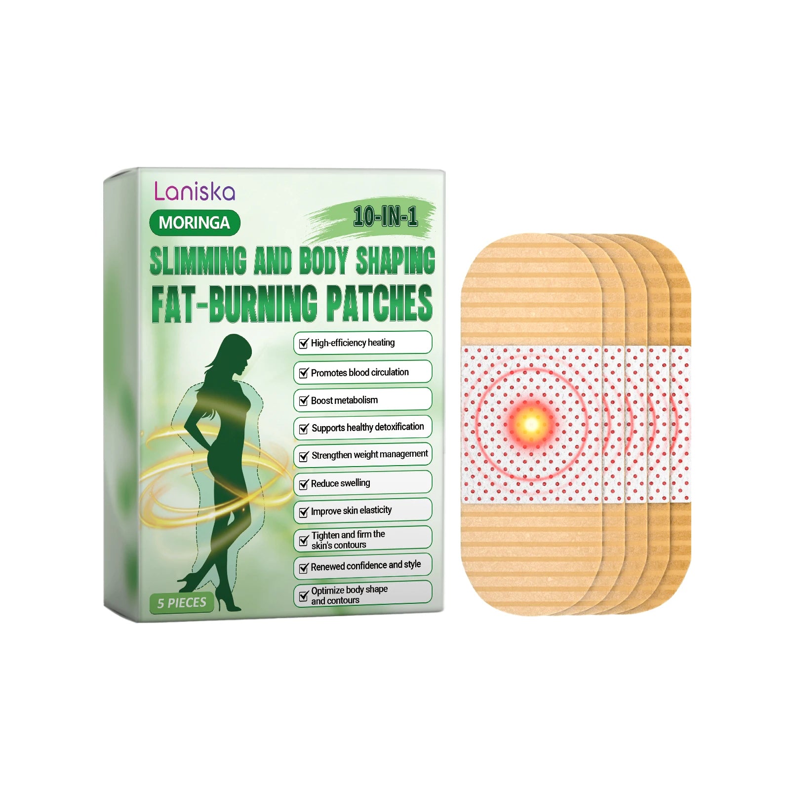 Body Care Patch - Infused with Hydrating Ingredients, Gently Moisturizes & Nourishes Skin, Daily Body Care Patch
