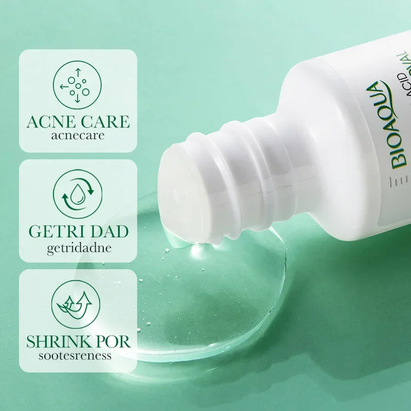 BIOAQUA Salicylic Acid Acne Removing Essence Face Serum skincare Moisturizing Repairing Acne Treatment Facial Serum Skin Care Halalzen