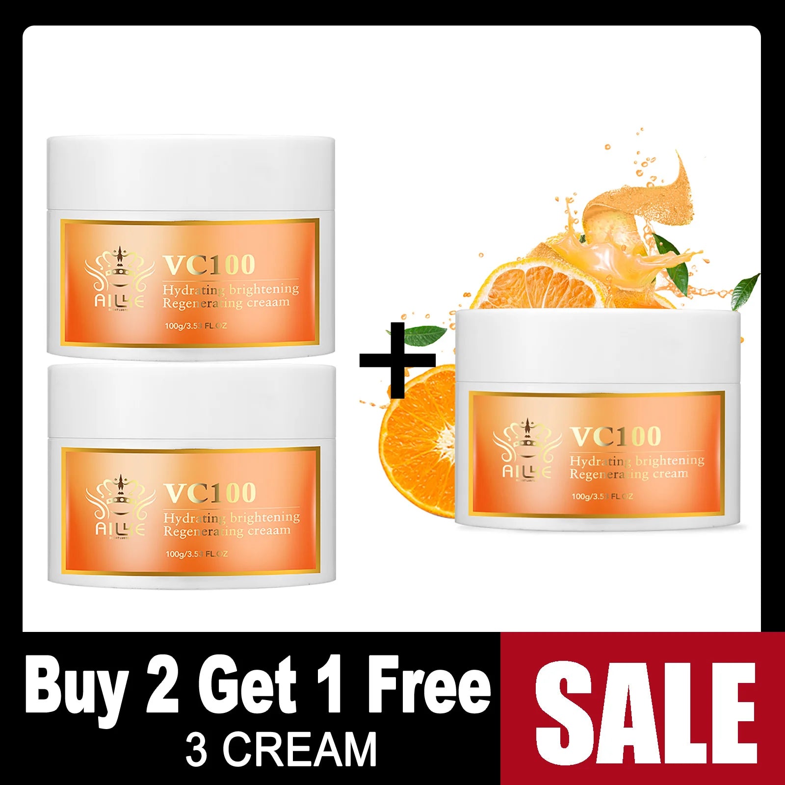 AILKE Vitamin C Brightening Moisturizing Women Skin Care Set, Anti Dark Spots, Nourishing Kit for Smooth, Even Radiant Skin Tone