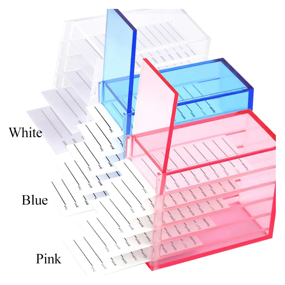 False Eyelash Storage Box Eyelash Organizer Pallet Lash Glue Display Pad Lash Stand Holder Grafted Eyelash Extension Makeup Tool