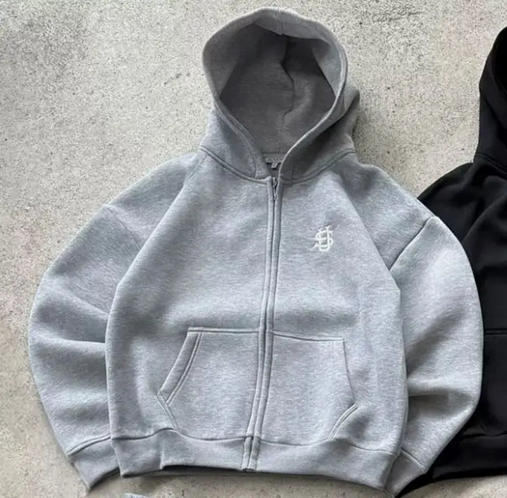 Y2k Fashionable Classic Street Casual Printed Female Hoodies Oversize Loose Sweatshirts Couple Hip Hop Styles Zip Hoodie vintage