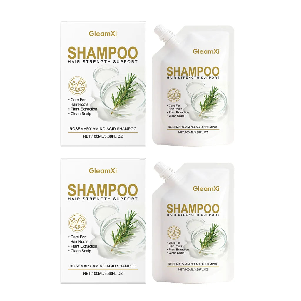 Rosemary Shampoo Amino Acid Volumizing For Oily Hair Scalp Care Thickening Frizz Control Shine Moisturizing Free Men Women