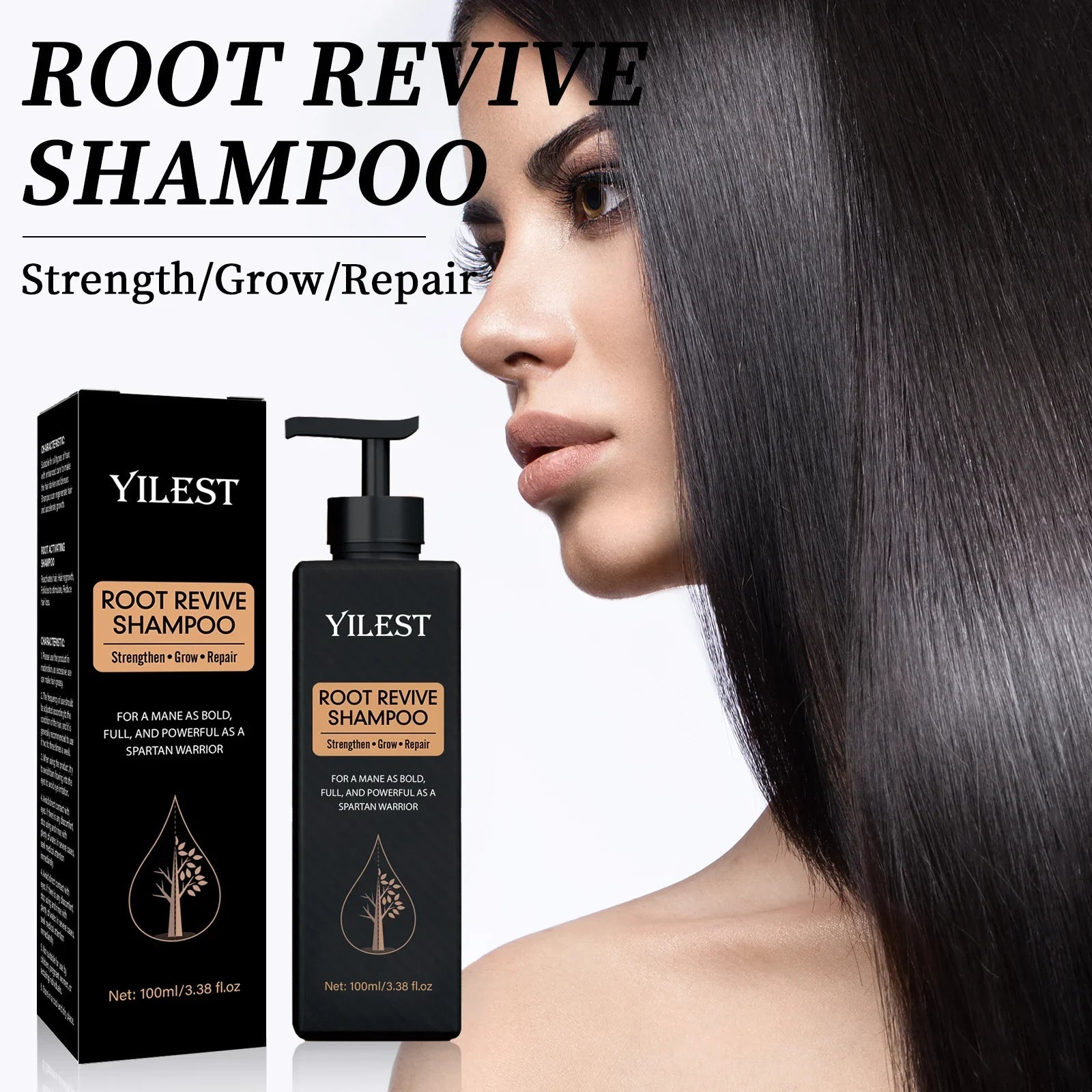 Hair Regrowth Shampoo Thickening Shampoo Root Activator Shampoo Fluffy Nourish Care For Thinning Hair Anti Hair Loss Shampoo Halalzen