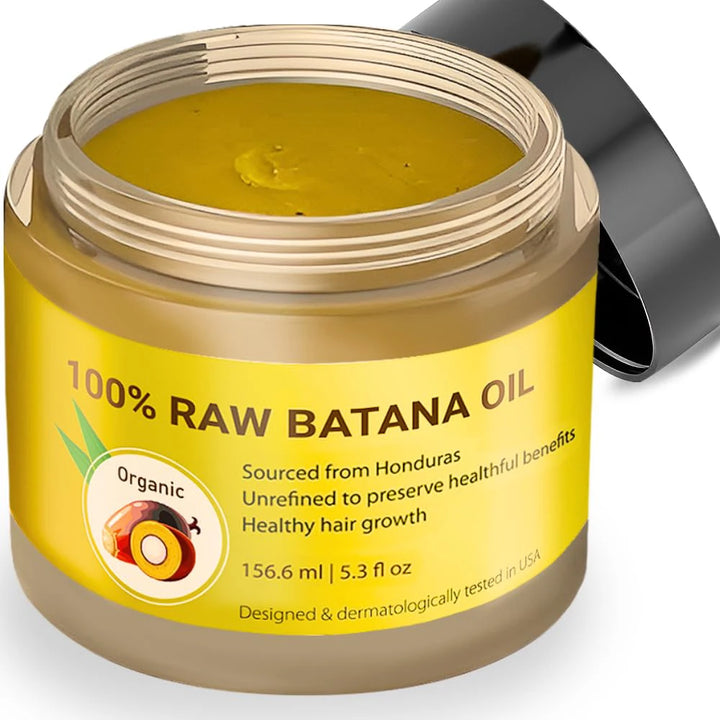 156.6ml Organic Batana Oil for hair growth 100% Raw And Natural Batana Oil For Treating Hair Loss Anti-Breakage Hair