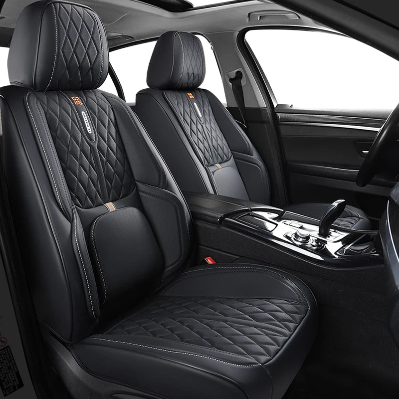 Front seat protectors, breathable and comfortable car seat cushions, suitable for all models with split seats