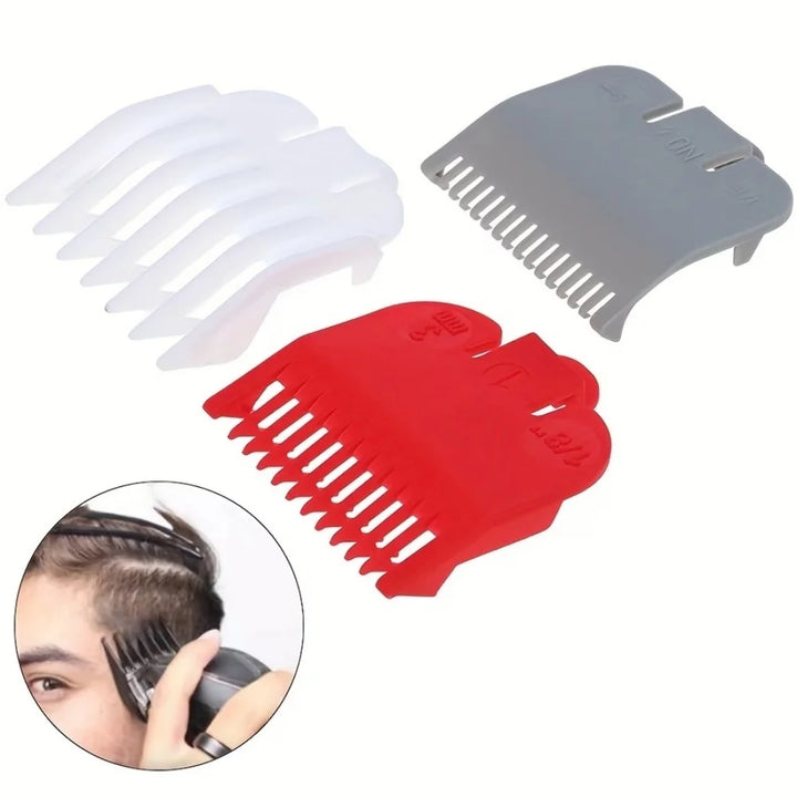 3 Pieces/Set of Hair Clipper Guard Guide Combs, Practical Trimming and Cutting Guides, Replaceable Hair Styling Tool Accessories