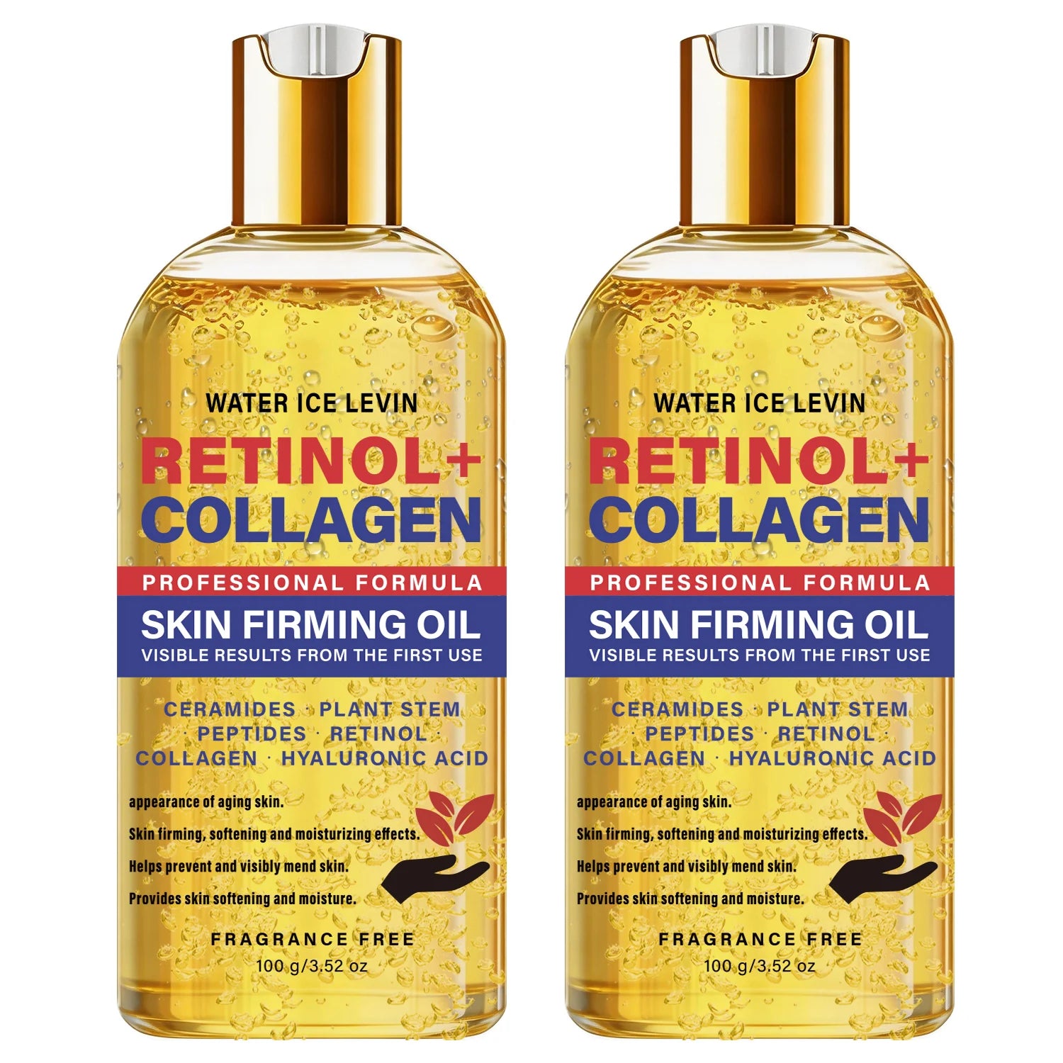 Multi Ingredient Firming Body Oil Retinol Collagen Ceramide Blend Hydrate Dull Uneven Complexion 100g