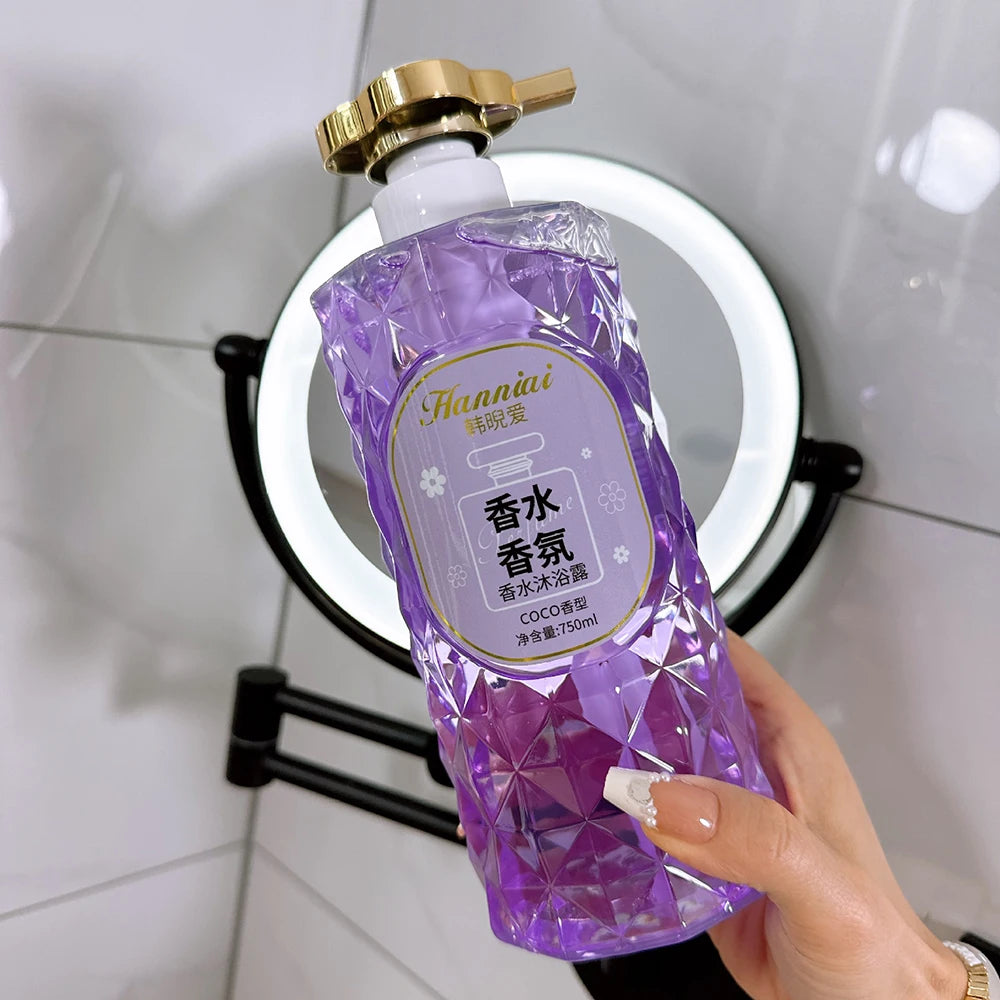 Fruit Flavored Bubble Fragrance Shower Gel Mango Skin Rejuvenation Moisturizing Body Bath Wash Oil Control Peach Long Lasting Halalzen